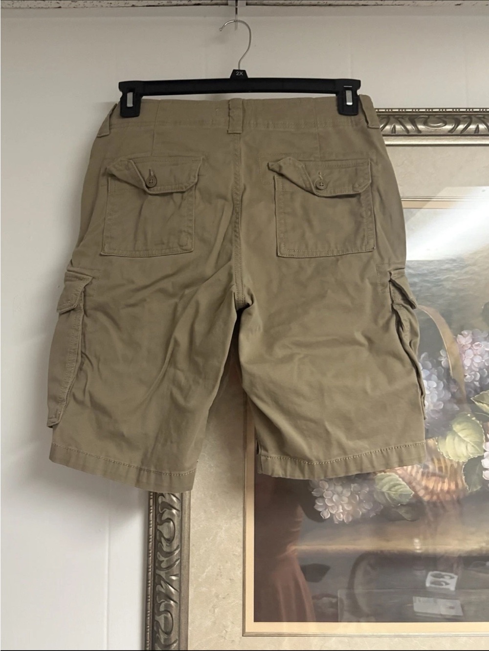 Goodfellow & Co Tan Cargo Shorts - Utility Pockets - Picture 2 of 3